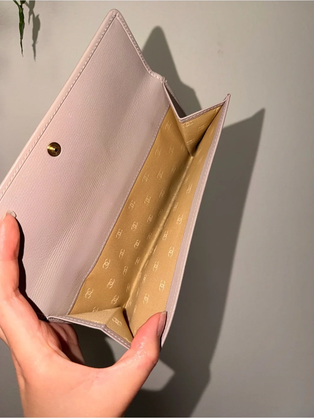CHANEL crossbody wallet